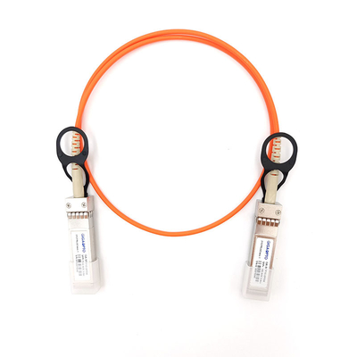 10GBASE OM2 OM3 AOC Cable SFP+ To SFP+ Active Optical Fiber Cable