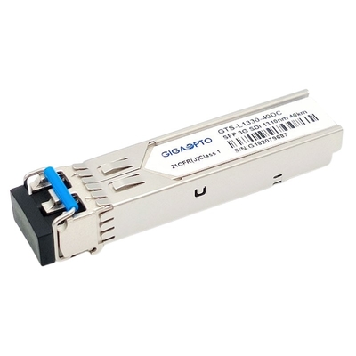 MSA 3G SD HD 3G SDI SFP Transceiver 1310nm 40KM DFB PIN Optical Transmitter Receiver Modules Dual LC DOM