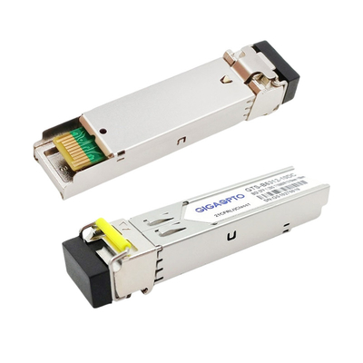 TX1550nm RX1310nm Cisco 1000BASE-BX SFP Transceiver Module 10km For SMF GLC-BX-10D