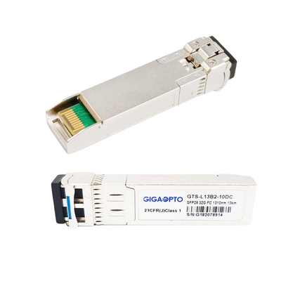 1310nm Cisco Fiber Channel Transceiver 32G SFP28 10km For DS-SFP-FC32G-LW
