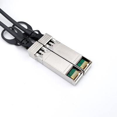 10Gbps 30AWG Direct Attach Cable Black Color for High Speed Data Transfer