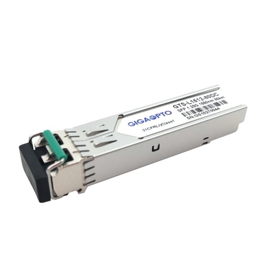 SFP 1550nm SMF 80km 1000BASE-ZX Module 1.25G Duplex LC Optical Transceiver
