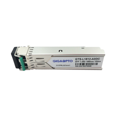 SFP 1550nm 100km 1000BASE-EZX Optical Transceiver 1.25G Module Duplex LC SMF DOM