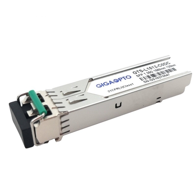 SFP 1.25G 1000BASE-EZX 1550nm 120km SMF Optical Transceiver Duplex LC DOM Module
