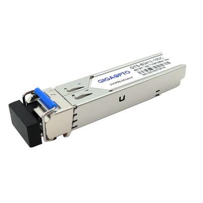 1000BASE-BX-U BiDi SFP 1.25G TX1310nm/RX1490nm 10km SMF Simplex LC Transceiver Module