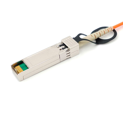 10GBASE OM2 OM3 AOC Cable SFP+ To SFP+ Active Optical Fiber Cable