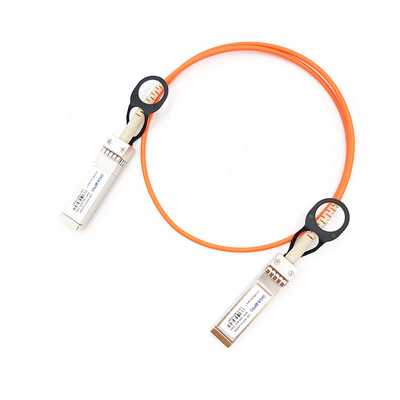 10GBASE OM2 OM3 AOC Cable SFP+ To SFP+ Active Optical Fiber Cable