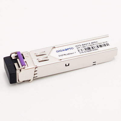 1000BASE-BX 1.25G BiDi SFP Transceiver TX1490nm/RX1310nm 40km LC SMF DOM Module