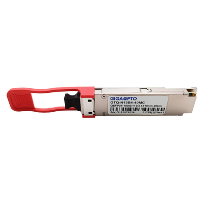 Dual Rate 100G QSFP28 Transceiver 100GBASE ER4 112GBASE OTU4 40km
