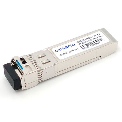 6G SDI SMPTE SFP TX1310nm TX1490nm 10km SMF BIDI LC Dual Transmitters Modules Non-MSA