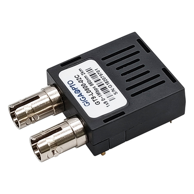 0~1Mbps 1x9 Optical Transceiver 850nm MMF 2km Transceiver Module TTL LVTTL Duplex SC FC ST