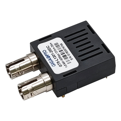 1310nm SMF 20km 1x9 Optical Transceiver DDM TTL LVTTL Duplex SC FC ST 64K~52Mbps