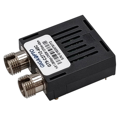 40km 1x9 Optical Transceiver 1.25Gbps CWDM 1270nm 1610nm SMF Duplex SC ST FC Transceiver Module