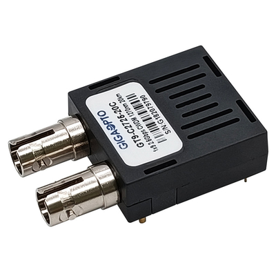 DFB 1x9 Optical Transceiver 2.5Gbps CWDM 1270nm 1610nm 20km Duplex SC ST FC SMF Module
