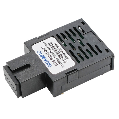 Single Fiber 1x9 Transceiver 155Mbps BIDI TX1310nm RX1550nm 20km SMF Transceiver Module Single SC FC ST