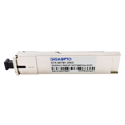 OLT Asymmetric EPON XFP Module 1.25G SM 20km 1310nm PRX30 XFP T1577nm 10.3G T1490nm 1.25G