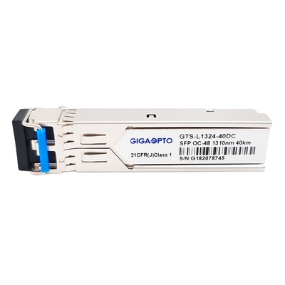 SMF LC DOM Other Optical Transceiver Module OC-48 STM-16 LR-1 2.5Gbps SFP 1310nm 40km