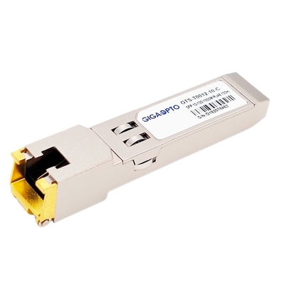 Copper SFP 10/100/1000BASE-T 100m SGMII Cat 6/6a RJ-45 Optical Transceiver Module