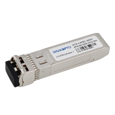 LC SMF Single Mode Transceiver Fiber Module DOM 25GBASE ERL CWDM SFP28 1470nm 1570nm 30km