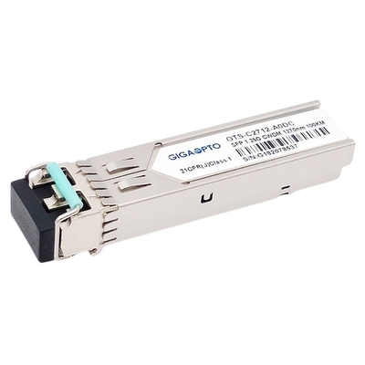 1.25G 1270 ~1610nm 100km 1000BASE CWDM SFP  Transceiver Module SMF DOM Duplex LC