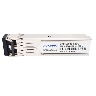 850nm 150m Optical Transmitter Module SFP MMF Duplex LC DOM Optical Transceiver Module 4G Fiber Channel