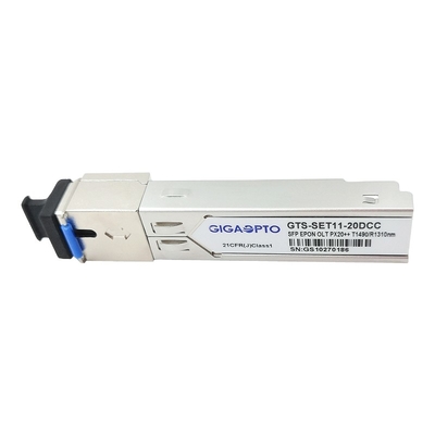 DDM SC SFP Transceiver Module EPON OLT PX20++ 1.25G  PX30 TX1490nm RX1310nm 20km
