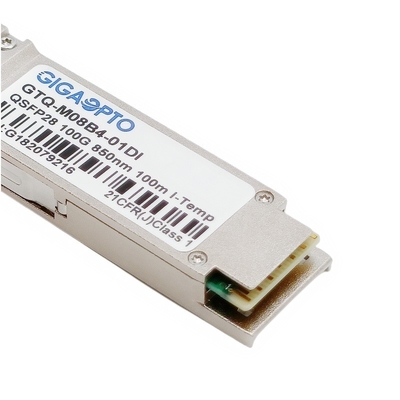 QSFP28 100GBASE SR4 SFP Module 850nm MMF Optical Transceiver 100M MPO