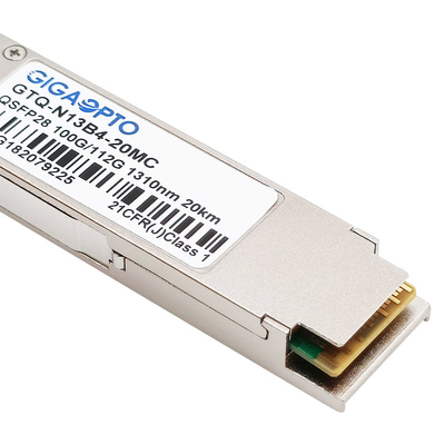 QSFP-100 112G-LR4-20 Dual Rate	100G QSFP28 Transceiver For 100GBASE-LR4 112GBASE-OTU4 20km