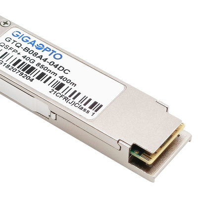 40GBASE ESR4 MMF QSFP+ Optical Transceiver Module 850nm 400m DOM MTP MPO-12