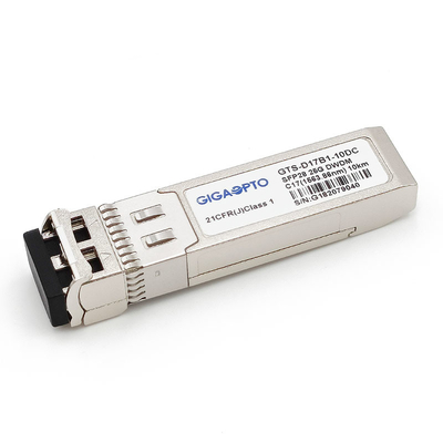 25G DWDM SFP28 Transceiver Module C17 C61 1528.77nm 1563.86nm 100GHz  10km LC DOM