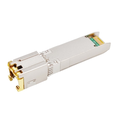10GBASE T Copper SFP+ RJ45 Transceiver Module 80m Broadcom In Build