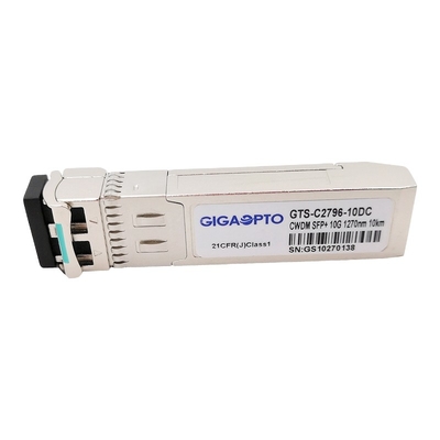 10Gbps SFP+ CWDM LR 1270 1610nm Optical Transceiver Module SMF 10km LC DOM