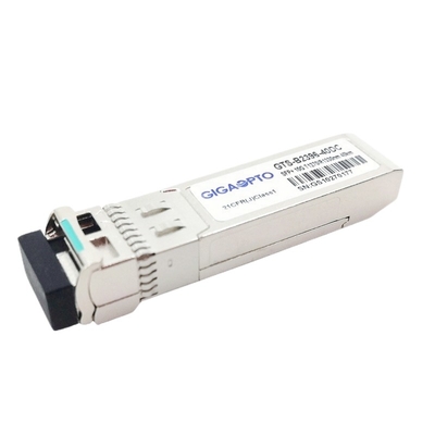 1270nm 1330nm Single Mode Fiber Module DDM Hot Pluggable 10Gbps 40km BiDi SFP+ Transceiver