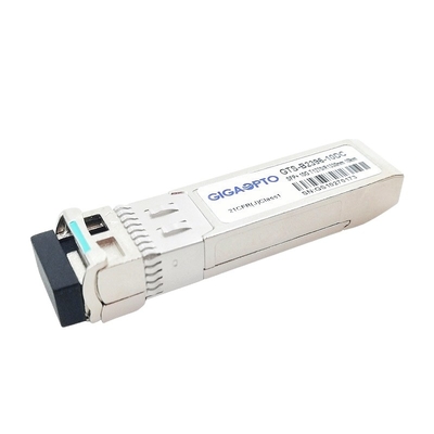 SFP+ Bi Directional Transceiver Module DDMI 10GBASE BX10 U 1270nm-TX/1330nm-RX 10km