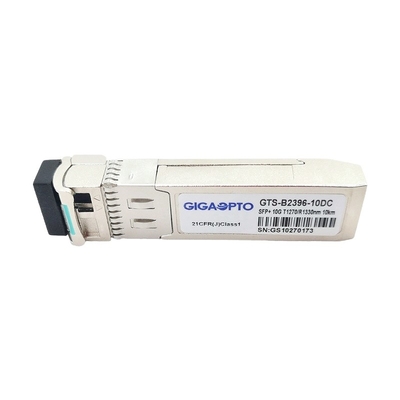 SFP+ Bi Directional Transceiver Module DDMI 10GBASE BX10 U 1270nm-TX/1330nm-RX 10km