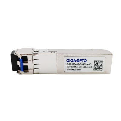 Dual Channels 155Mbps Compact SFP BIDI Transceiver TX1310nm RX1490nm LC 40km DOM