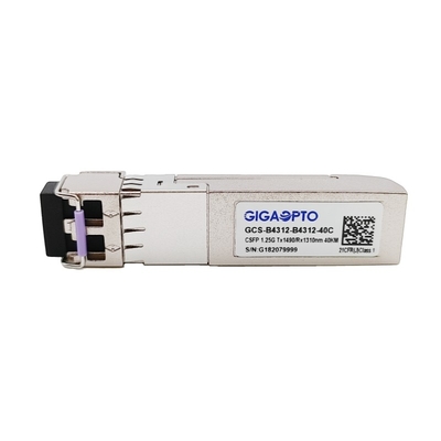 1.244G Dual Channel BIDI CSFP Transceiver Module TX1490nm RX1310nm SMF 40km