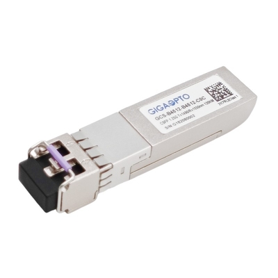 1000BASE CSFP Dual BIDI 120km TX1490 RX1550 SM LC DOM Transceiver