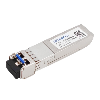 1000BASE CWDM CSFP Dual BIDI 80km TX C51 RX C47 SM Transceiver LC DOM