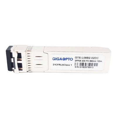 32G Fiber Channel Short Wavelength 32GFC SW 850nm SFP28 Transceiver Module 100m LC DOM