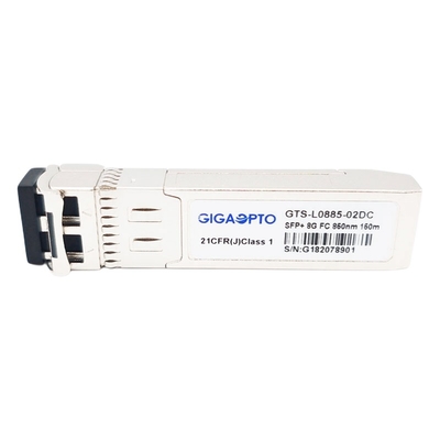 8G Fiber Channel 8GFC SFP+ SW 850nm Fiber Transceiver Module 300m DOM LC MMF