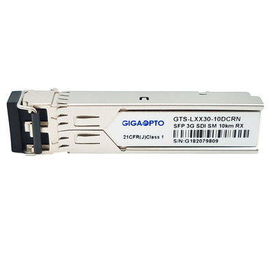 3G Video Single Receiver 1310nm 10km Video Pathological Patterns Module LC DDM Non MSA Pinout
