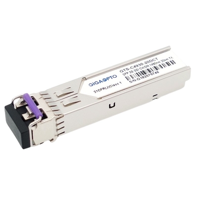 3Gbps DVI Video SFP Transceiver CWDM Single Transmitter MSA 1270nm-1610nm 20km SMF LC DDM