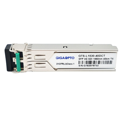 MSA 3Gbps Video SFP Transmitter 1550nm 40km For SD HD 3G SDI