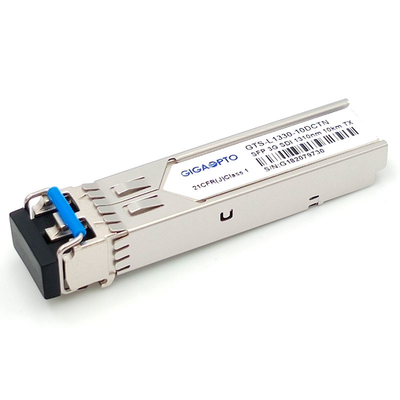 Non MSA 3G SDI SFP Tx 1310nm 10km Video Pathological Patterns Single Transmitter Module DDM For SD/HD/3G SDI