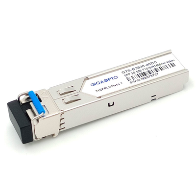 SD HD 3G SDI Video SFP Transceiver BIDI LC TX1310nm RX1550nm 40km Transceiver Module MSA