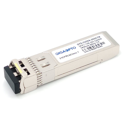12Gb/S CWDM 1270 1450nm Video SFP Transceiver Single Optical Digital Diagnostic Transmitter 20km LC