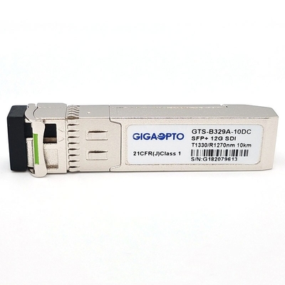 12G UHD SDI Video SFP Transceiver BiDi 13T 12R SMPTE Optical Transceiver