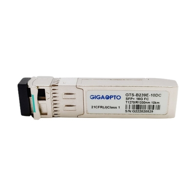 BiDi Fiber Channel Module TX1270 RX1330nm 10km LC 16G SFP+ Optical Transceiver Module