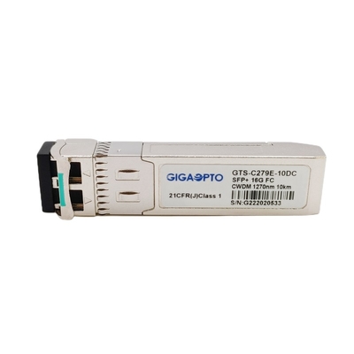 16G SFP+ Fiber Channel Module CWDM 1270nm 1610nm 10km Optical Transceiver SMF